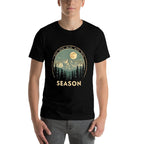 Hoa Hoa Hoa Hoa Hoa Cozy Season Twilight Lover Pine Forest  Trendy Pattern T-Shirt