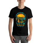 And Into The Forest I Go Hiking Camping Summer Camp  Polyester Blend T-Shirt