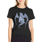 Cool Big Flying Fantasy Dragon  Polyester Blend T-Shirt