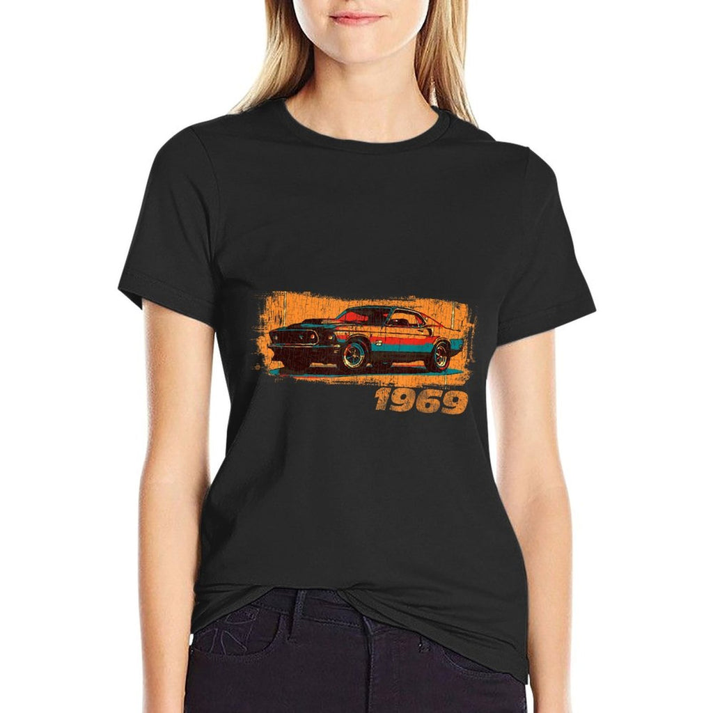 Vintage 1969 50th Birthday Classic Muscle Car Retro  Versatile T-Shirt