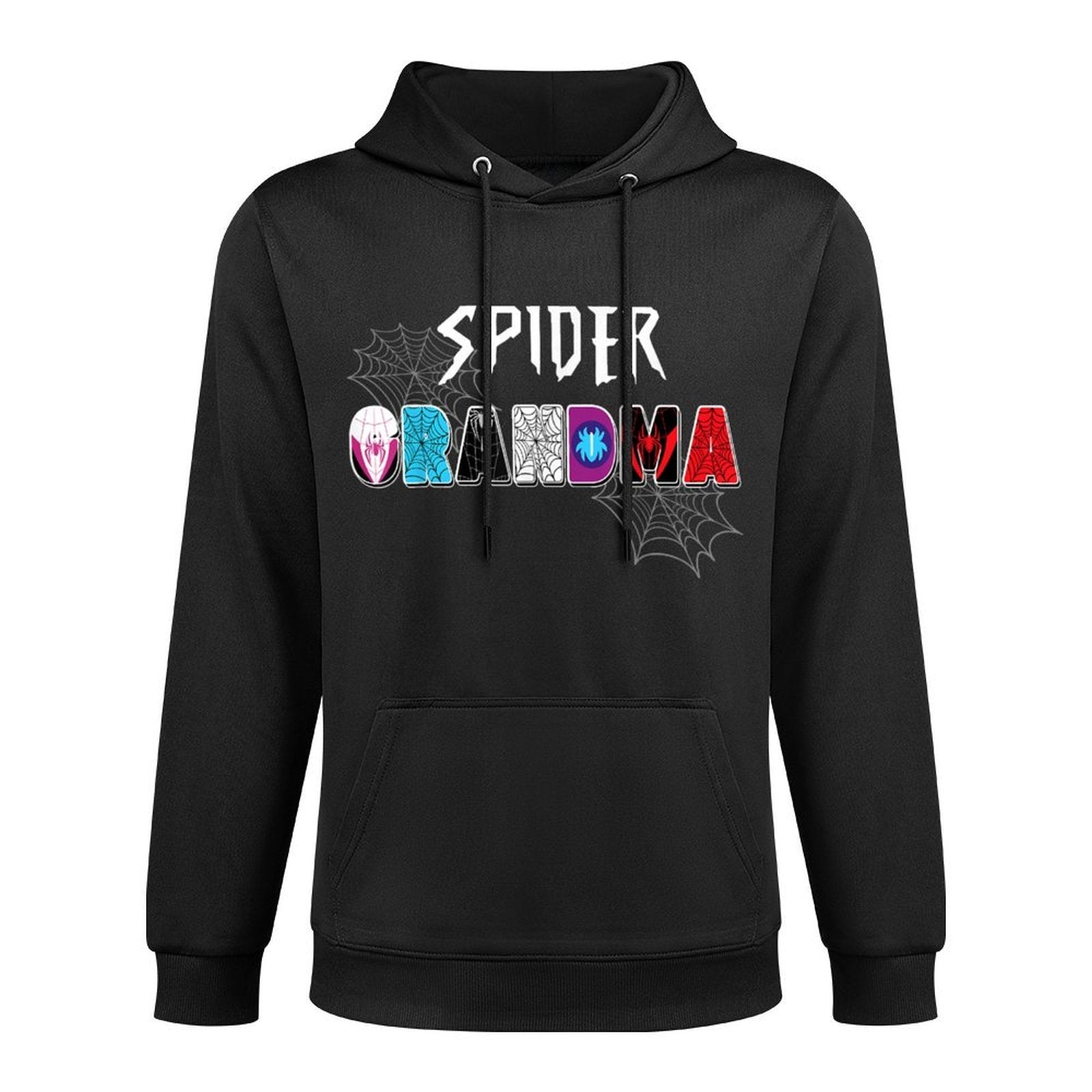 Women Spider Grandma Matching Family Birthday Party All-Day Comfort Hoodie