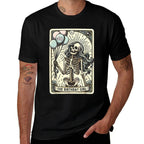 40th Birthday Tarot Card Funny Skeleton Birthday Celebration  Breathable T-Shirt