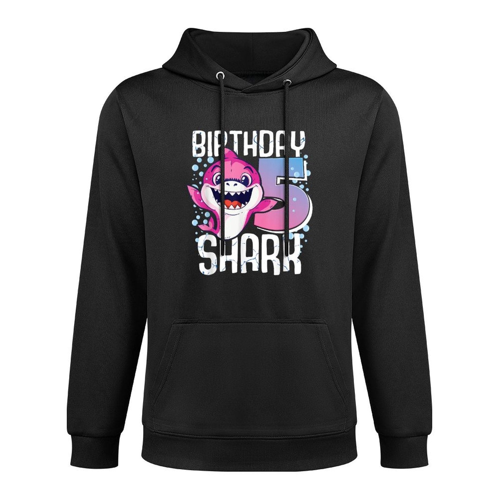 Birthday Shark 5th Birthday Girl Shark 5 Years Shark Unisex Design Hoodie