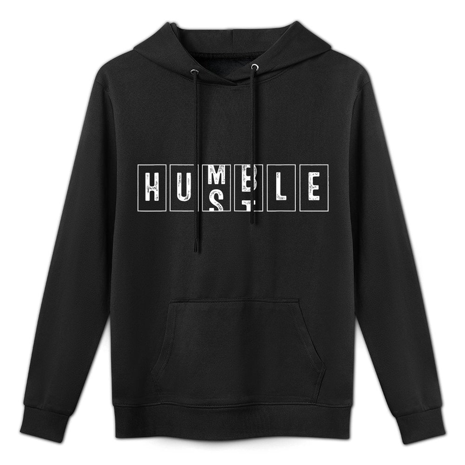 Funny Hustle Gift For Men And Women Cool Humble Odometer Adjustable Hood Hoodie