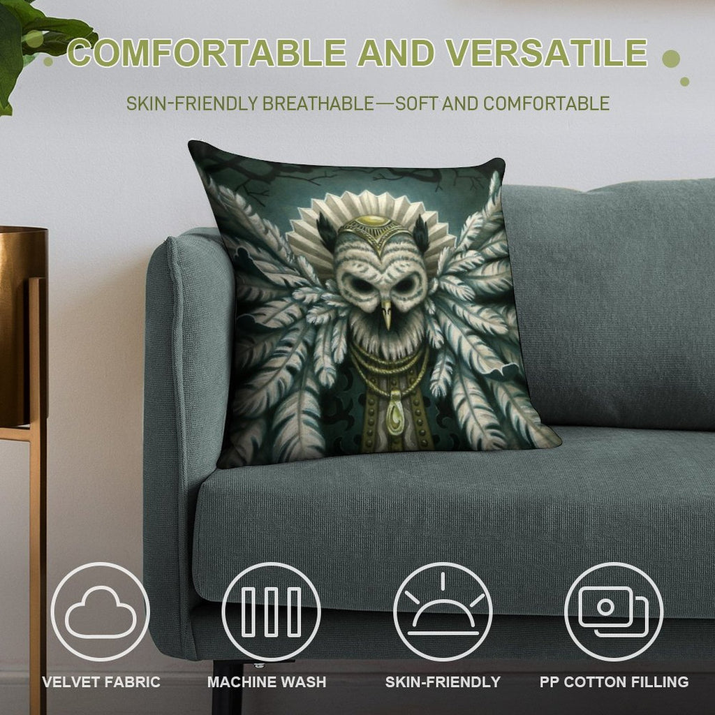 Von Rothbart Soft Decorative Cover Throw Pillow