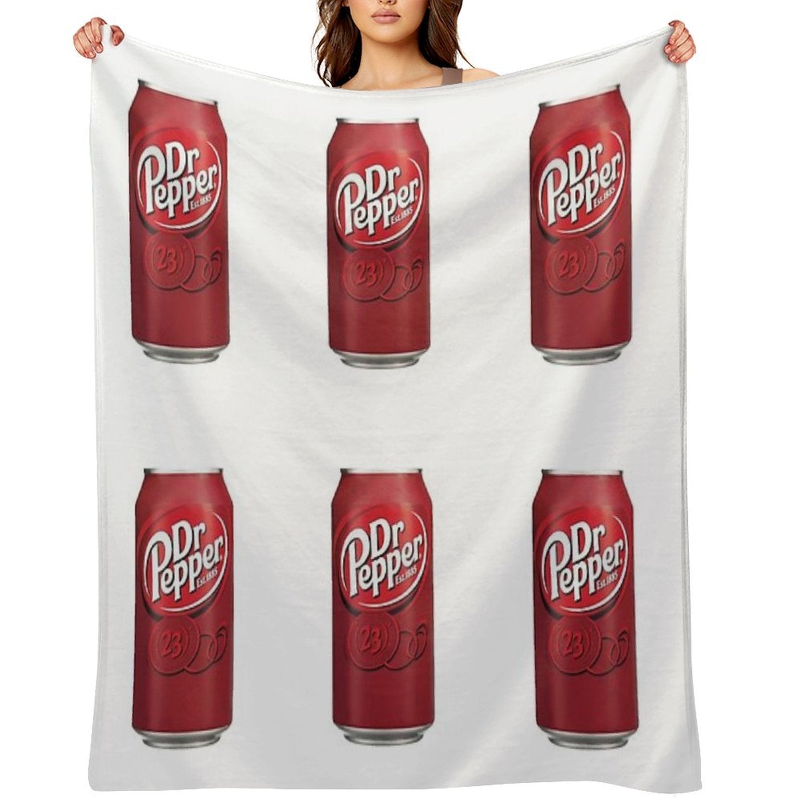 Dr. Pepper Gift-ready Throw Blanket