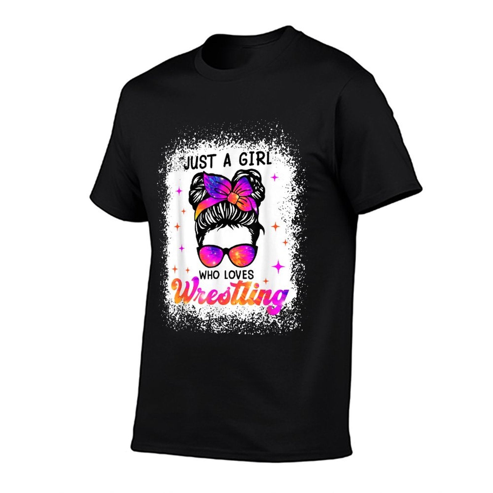 Just A Girl Who Loves Wrestling - Wrestler Girl  Women  Slim-fit Cut T-Shirt