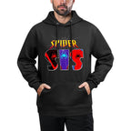 Cool Spider SIS Funny Birthday Spider Sister Kids Girls Pilling-Resistant Hoodie