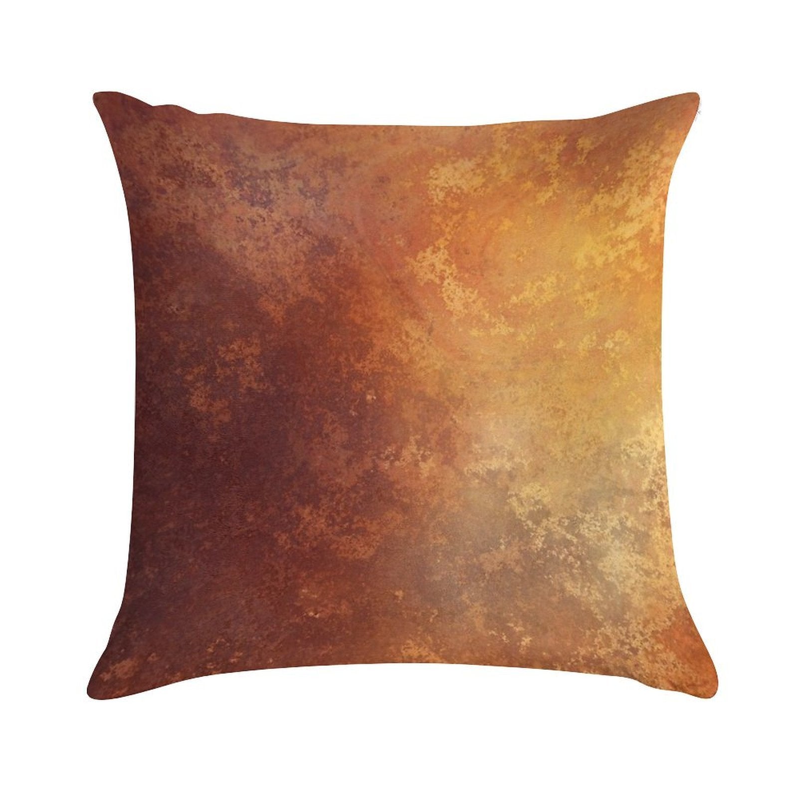 Vintage Rust Soft Style Accent Throw Pillow