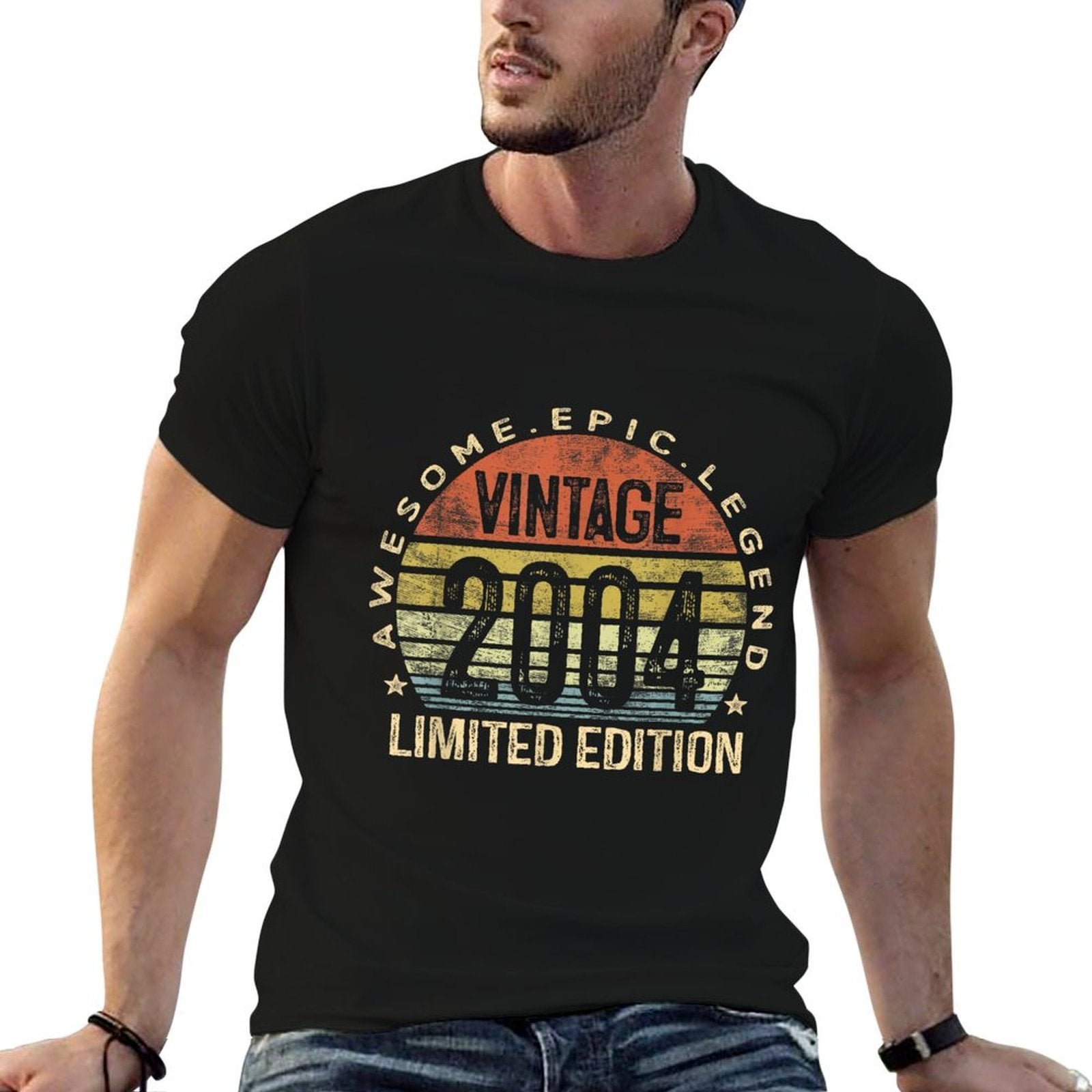 Awesome Epic Legend Vintage 2004 Limited Edition  Oversized Silhouette T-Shirt