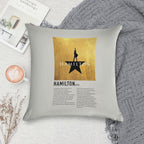 Hamilton Musical Soundtrack Soft Multiple Sizes Throw Pillow