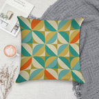 Retro MCM No.5 Soft Luxury Feel Throw Pillow