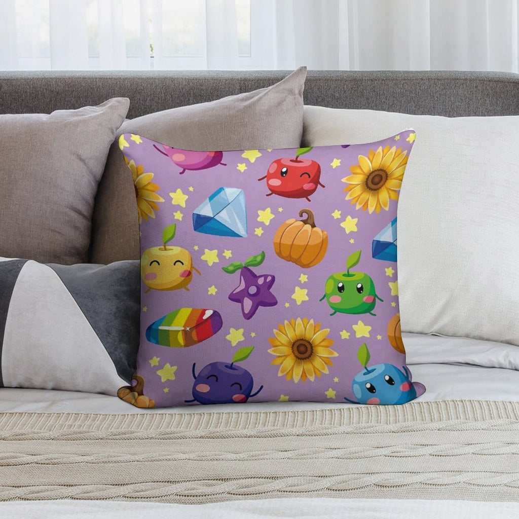 Cute Junimos Stardew Valley Soft Anti-Pilling Throw Pillow
