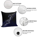 Just Let Me Go Or Take Me With You Soft High-Density Material Throw Pillow