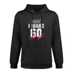 60th Birthdays for Women, Damn I Make 60 Look Good Relaxed Fit Hoodie