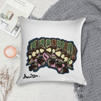 Front Pivots Face Soft Gift Ready Throw Pillow