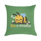 Bee A Dreamer Soft High-Density Material Throw Pillow