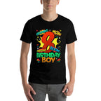 8th Birthday Kids Comic Style Kids Boys 8 Year Old Gifts  Durable T-Shirt