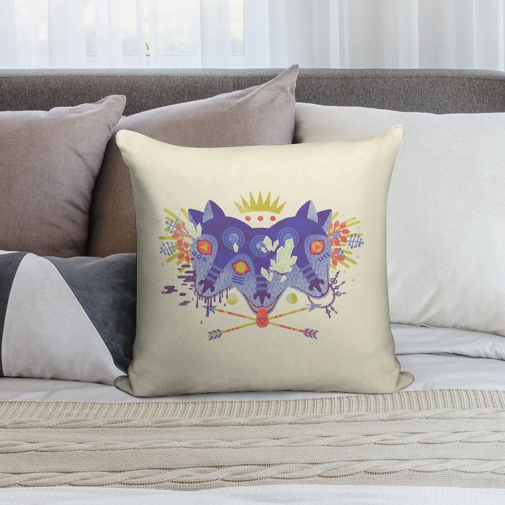 The Gatekeeper Soft High-Density Material Throw Pillow