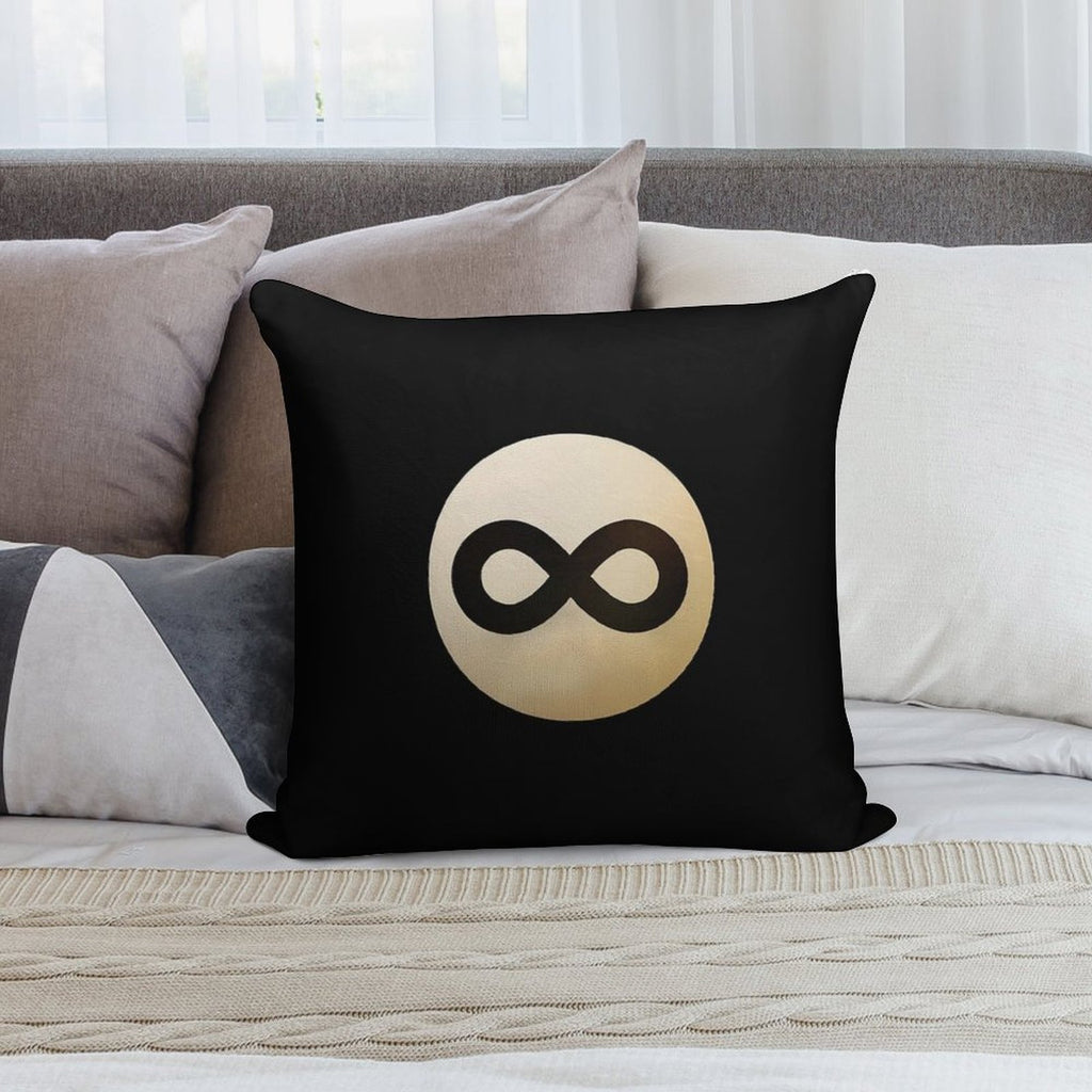 Infinity Ball Soft Easy Maintenance Throw Pillow