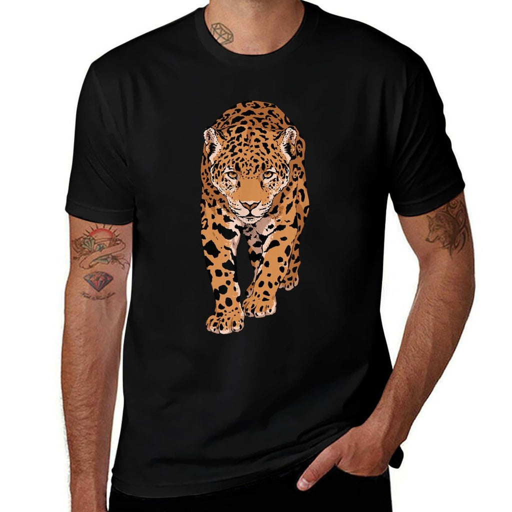 Wild Big Cat Jaguar Jungle Animal Wildlife  Odor-resistant T-Shirt