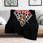 Pontiac GTO Tiger Shirt Gift-ready Throw Blanket