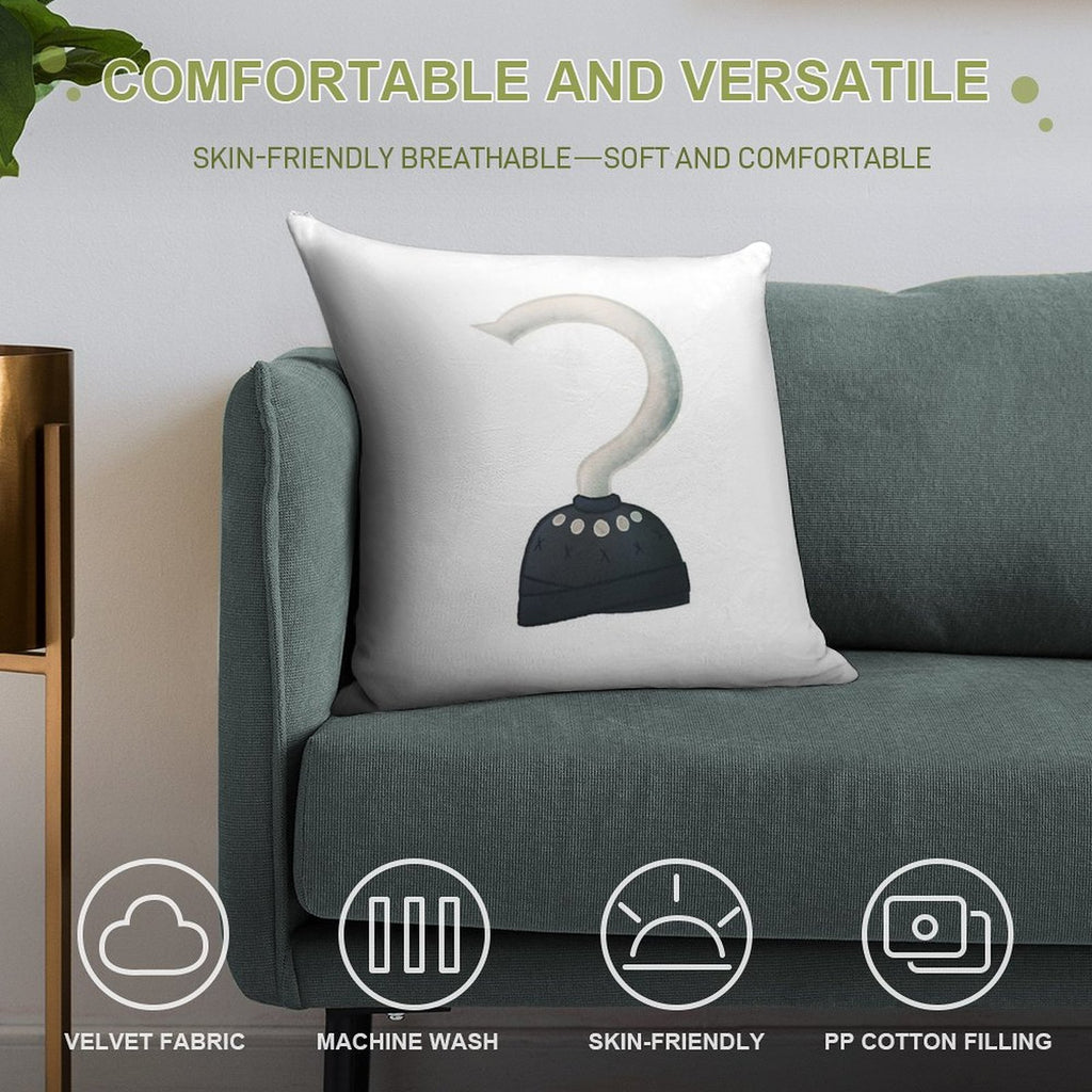 Killian's Hook Soft Shrink-Resistant Throw Pillow