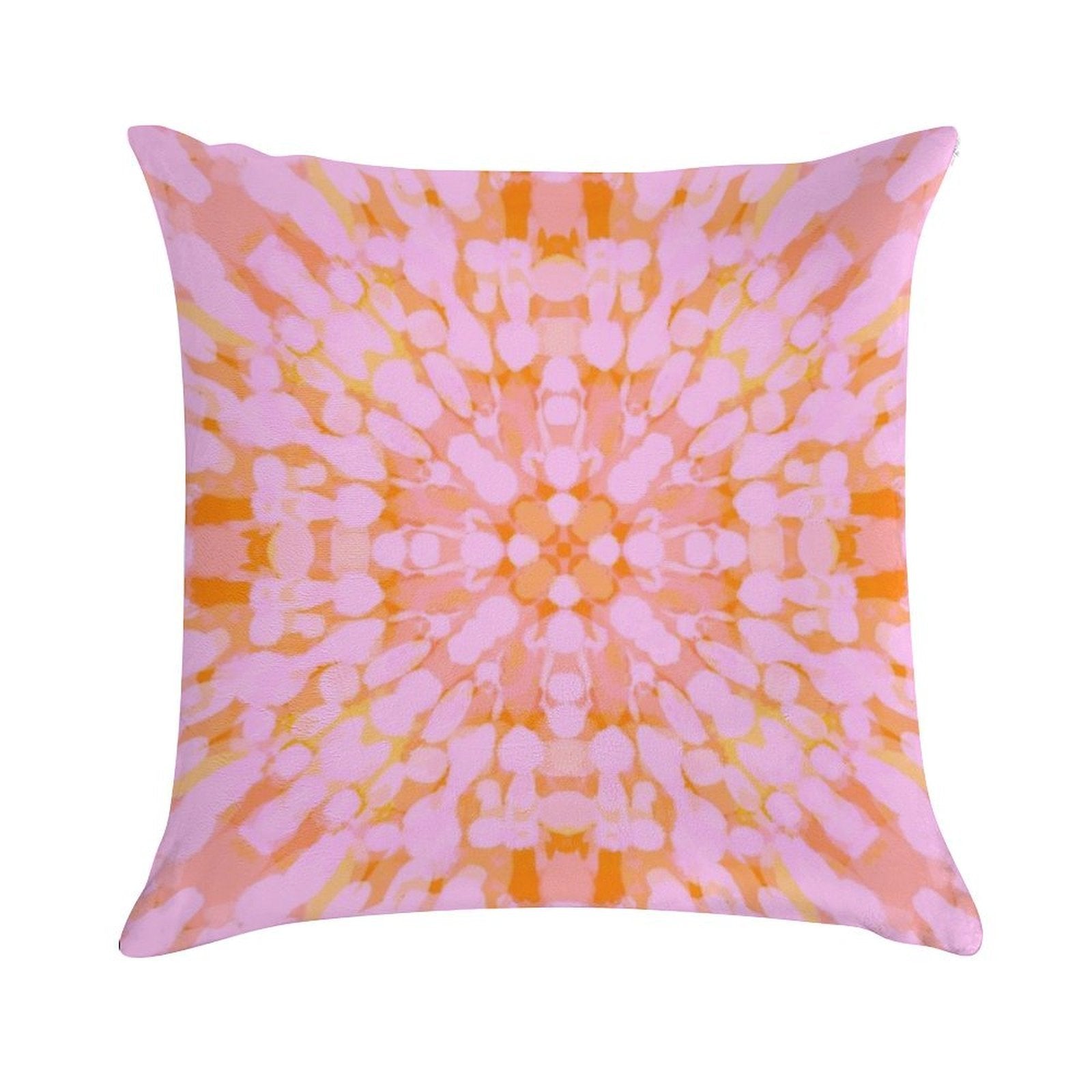 Dramatic Preppy Pastel Abstract Art Pattern. Soft Gift Ready Throw Pillow