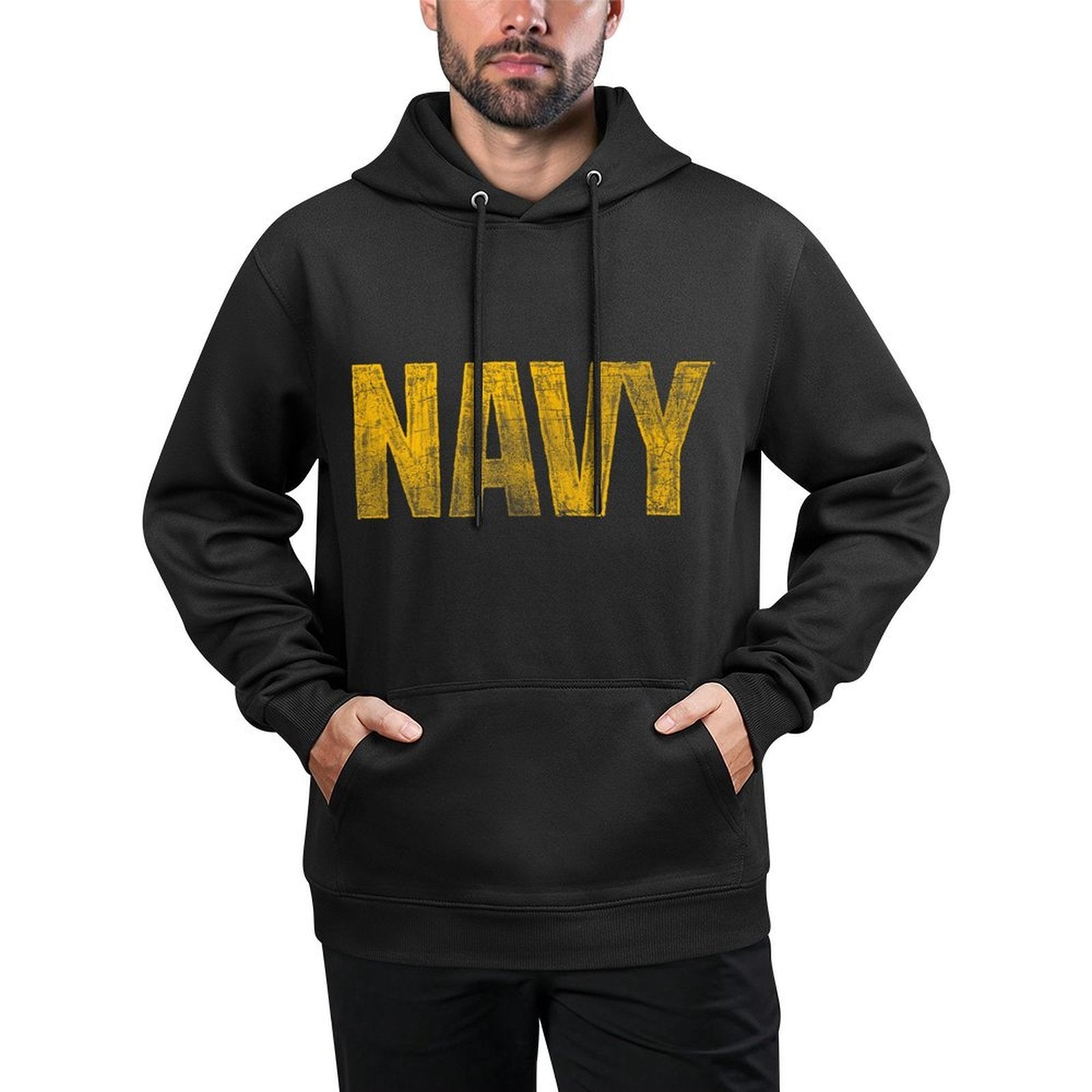 U.S. Navy Logo Durable Construction Hoodie