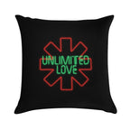 Unlimited Love (Red Hot Chili Peppers) Soft Reinforced Edging Throw Pillow