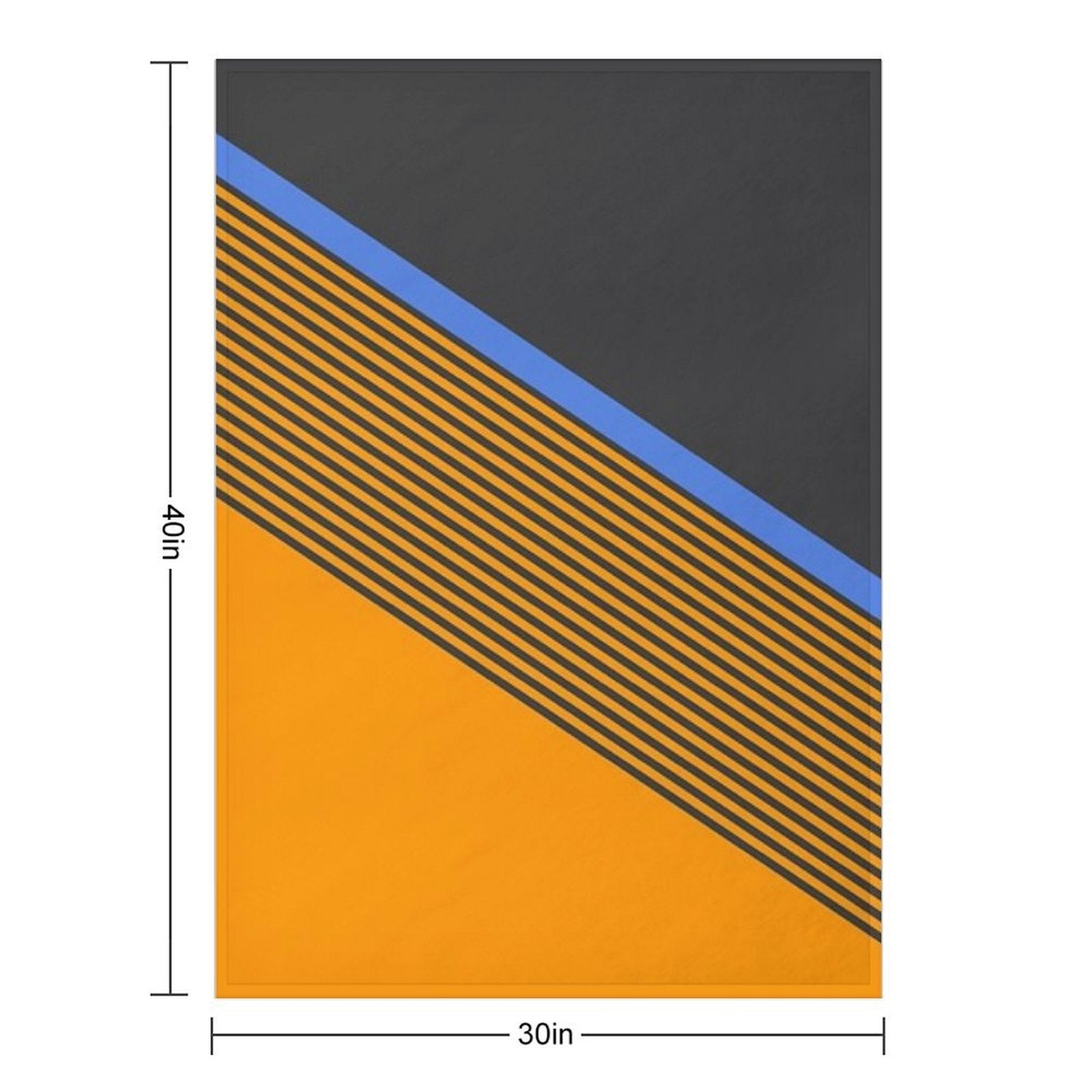 Papaya Livery 2022 Machine-washable Throw Blanket