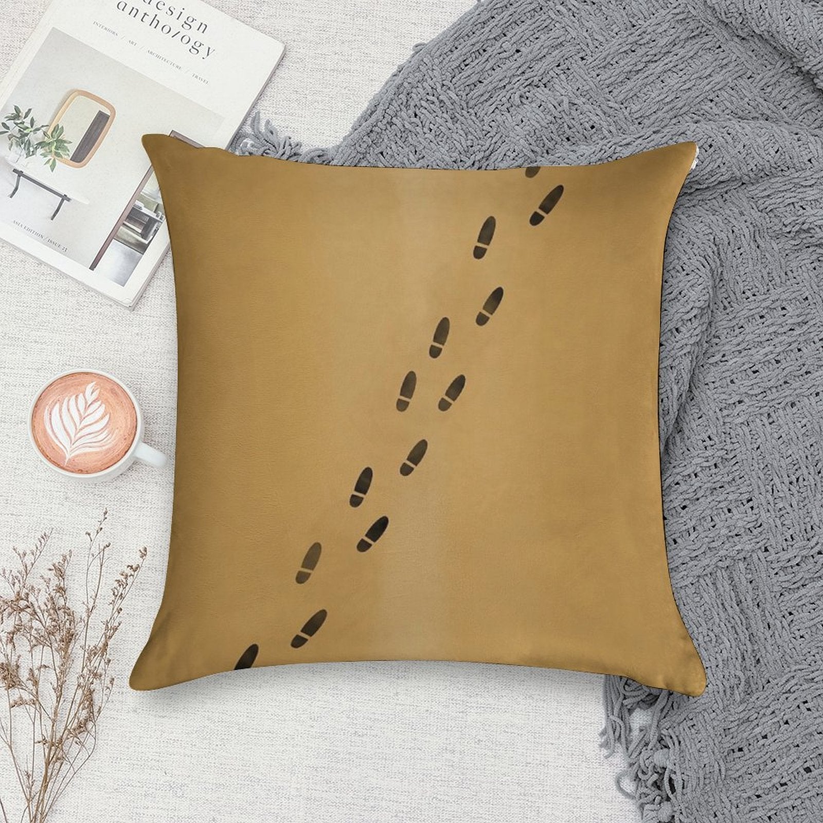 Marauders Map Soft Luxury Feel Throw Pillow