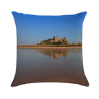 Bamburgh Castle Soft Skin-Friendly Throw Pillow
