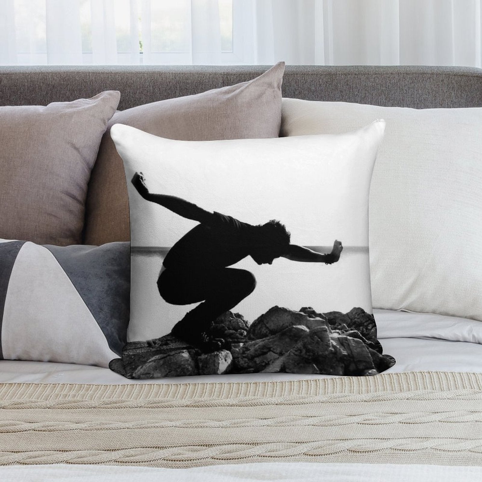 Balancing Soft Style Accent Throw Pillow