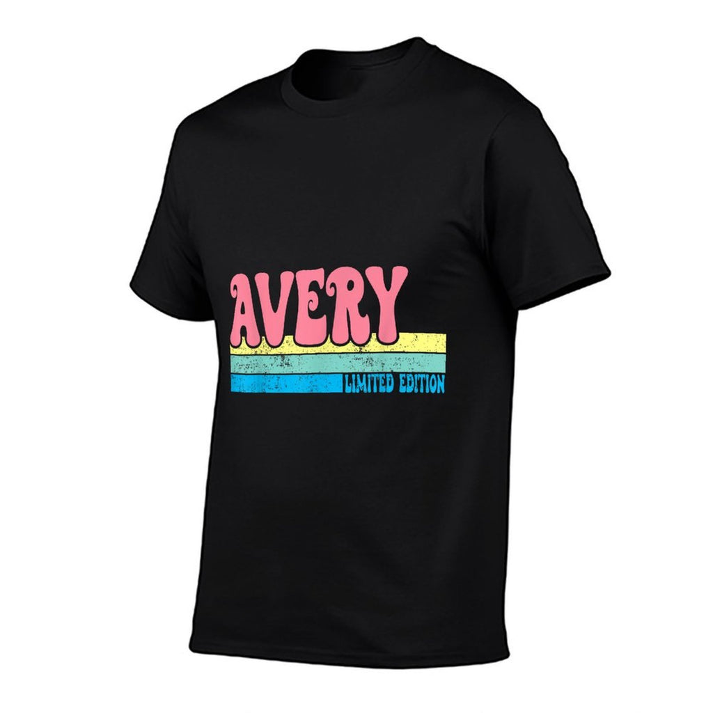 AVERY Name Personalized Cute Idea Groovy Women AVERY  Summer-ready Fabric T-Shirt