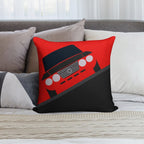 Lancia Fulvia Soft Shrink-Resistant Throw Pillow
