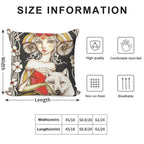 Werewolf Queen Soft Fade-Resistant Throw Pillow