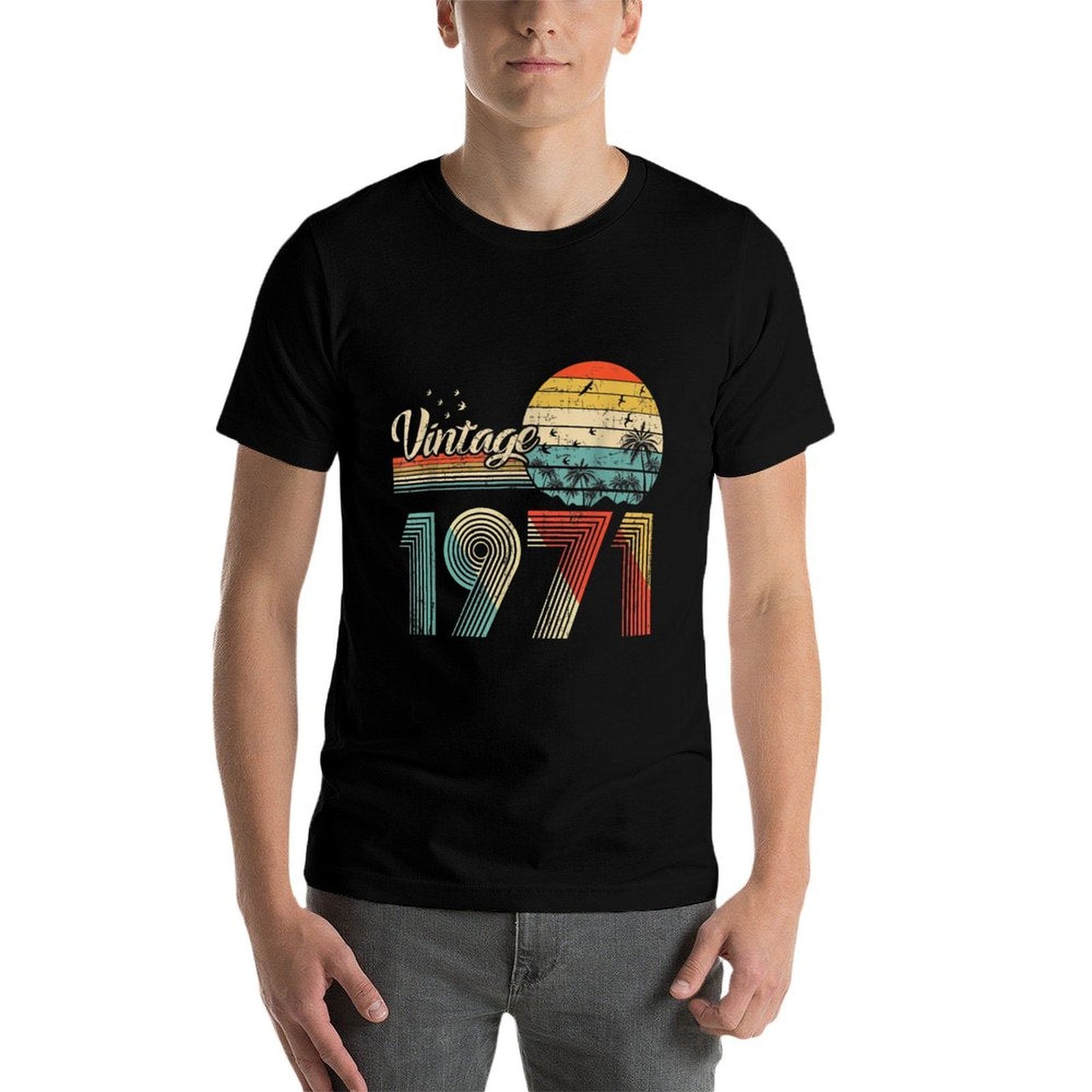 50 Years Old Vintage 1971 50th Birthday  Eco-friendly Material T-Shirt
