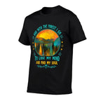 And Into The Forest I Go Hiking Camping Summer Camp  Polyester Blend T-Shirt