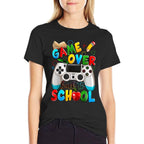 Game Over Back to School - Crush The School Year!  High-quality Stitching T-Shirt
