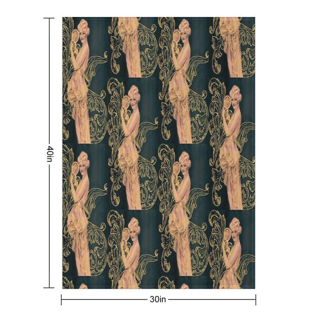 Golden Beauty Comfort Throw Blanket