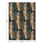 Golden Beauty Comfort Throw Blanket