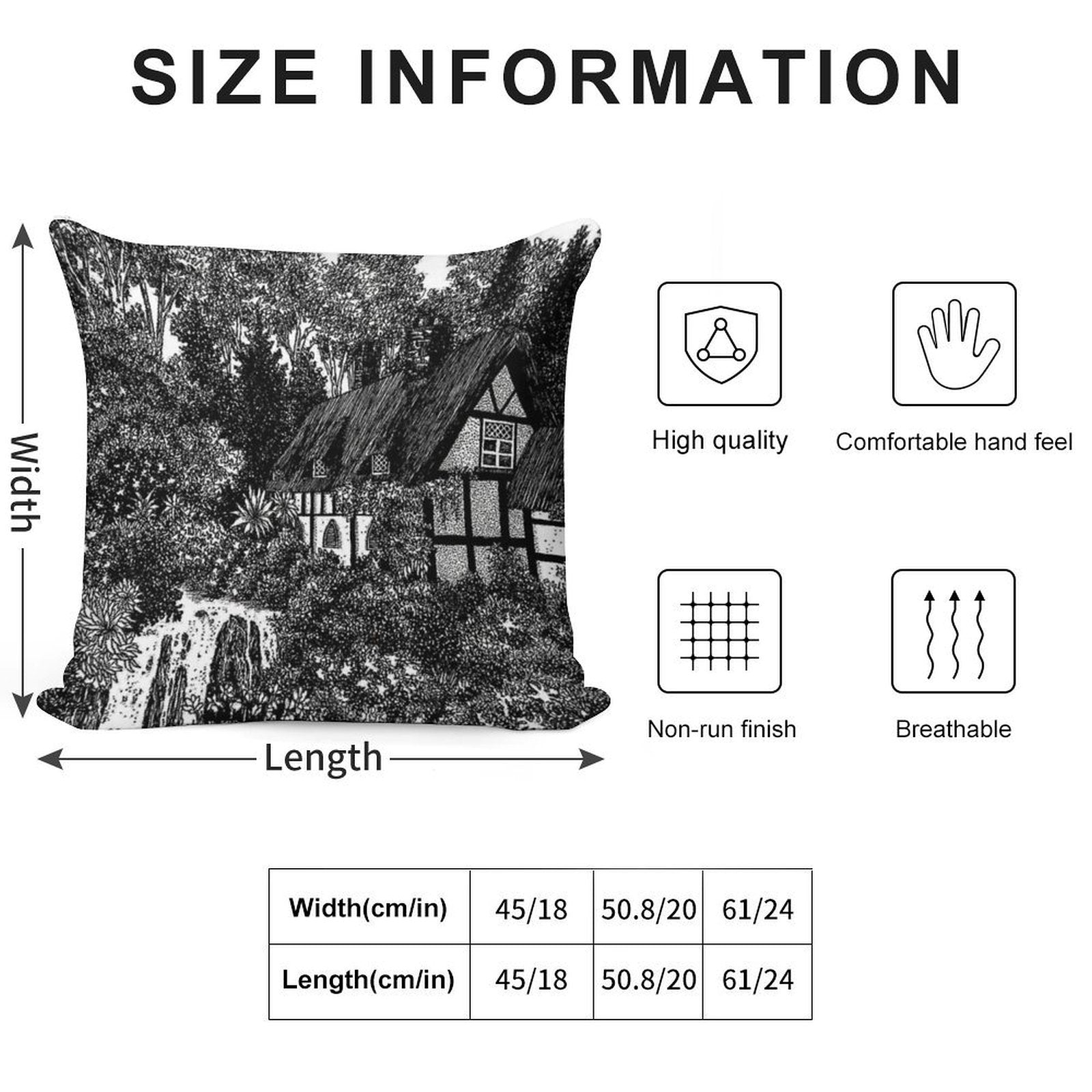 The House of Tom Bombadil Soft Anti-Pilling Throw Pillow