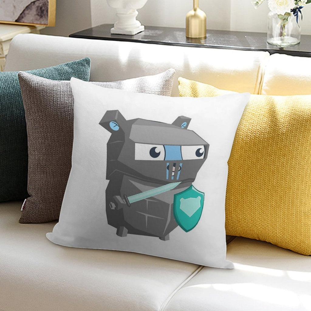 The Go Gopher Dark Knight Soft Bedroom Essential Throw Pillow