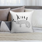SIMONS Kitty CAT Taking A Nap Soft Reinforced Edging Throw Pillow