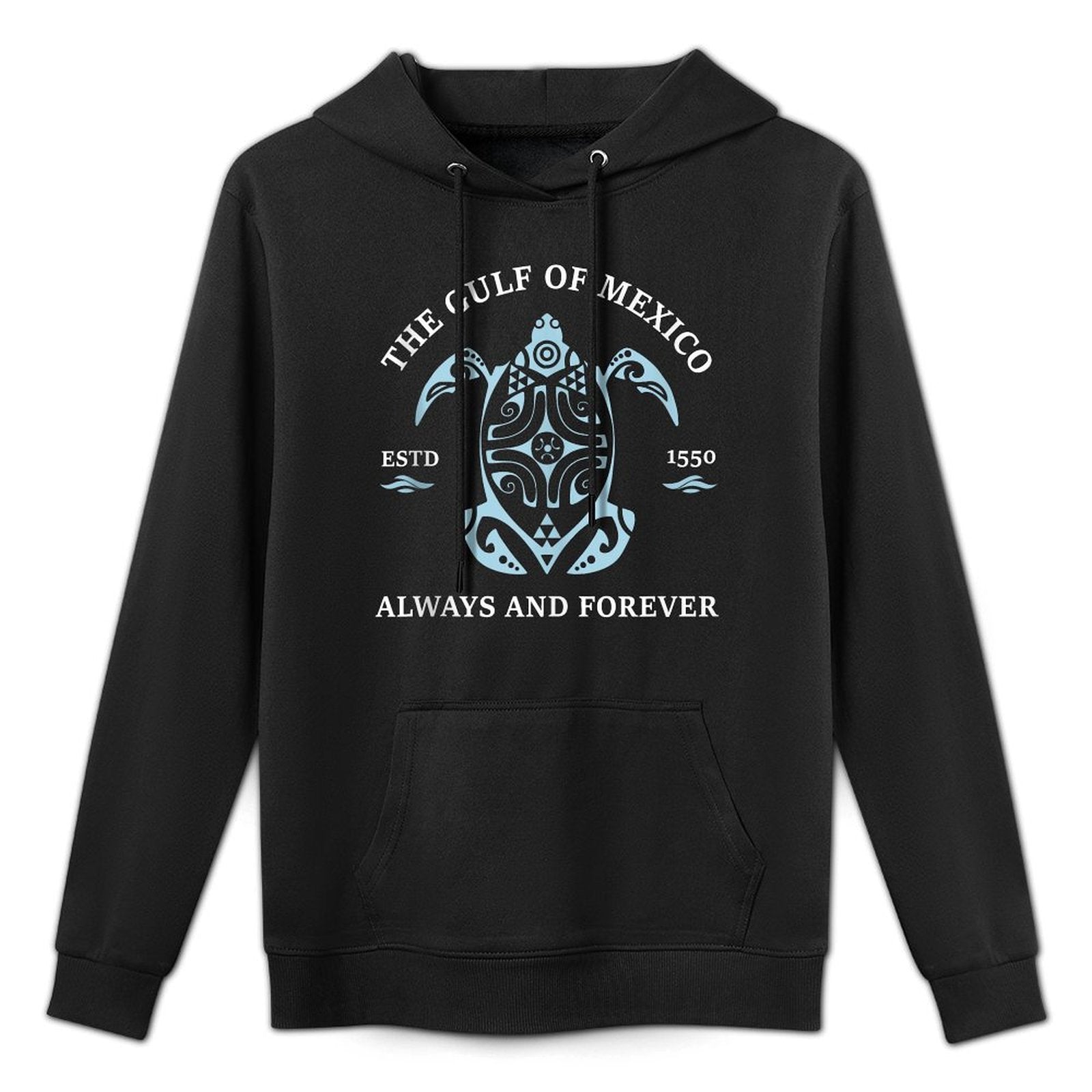Stay The Gulf of Mexico Be Salty And Resist Turtle Kangaroo Pocket Hoodie