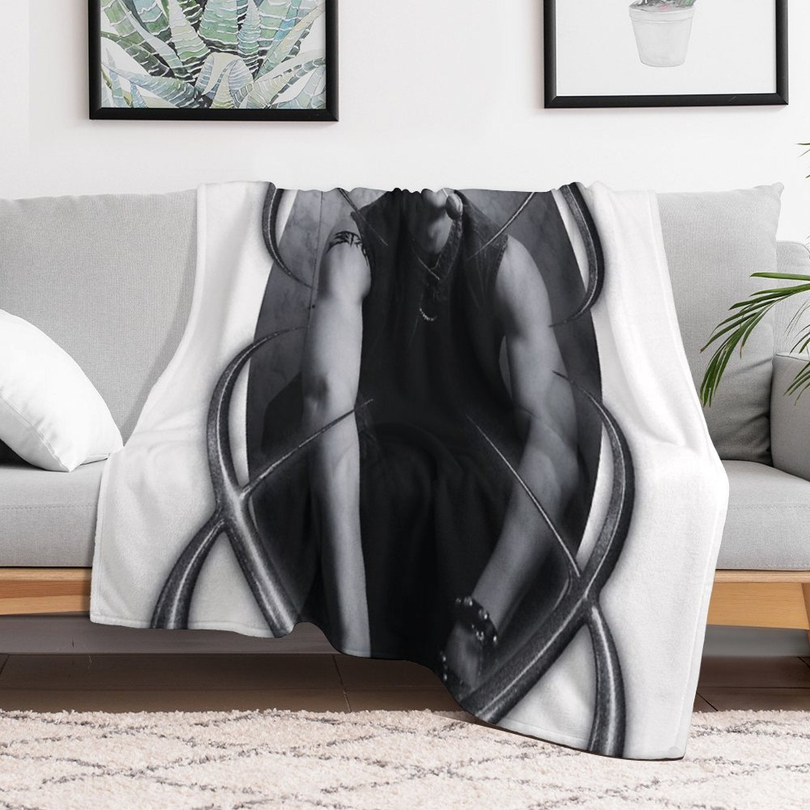 Stray Kids Bang Chan Anti-pilling Throw Blanket