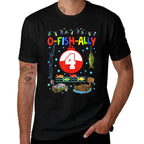 4 Year Old Fishing 4th Birthday Boy Bday Party Decorations  Eco-friendly Material T-Shirt