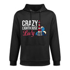 Lighthouse Tower Beach Ocean Quotes Lamp Light Pilling-Resistant Hoodie