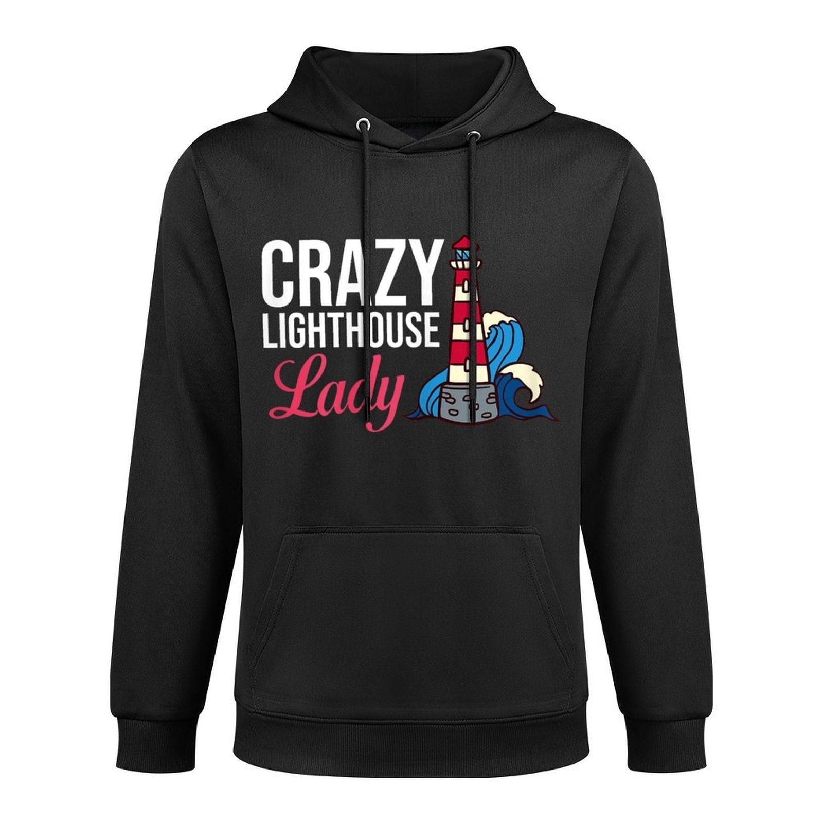 Lighthouse Tower Beach Ocean Quotes Lamp Light Pilling-Resistant Hoodie